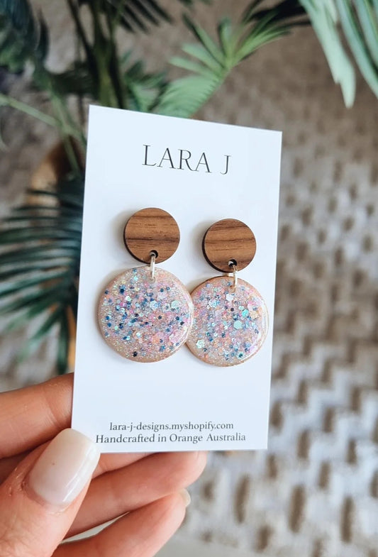 Petite Circle Dangle #3