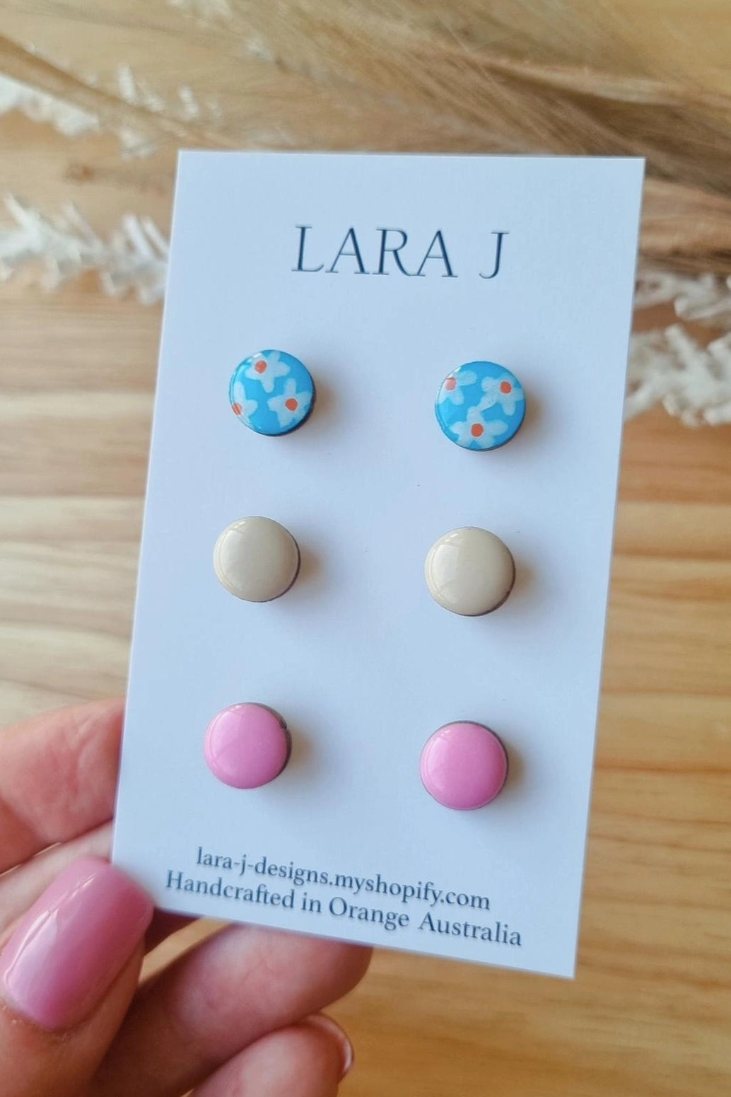 10mm Earring Trio #1