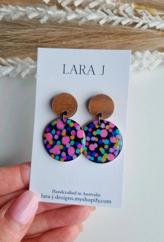 Petite Circle Dangle #69