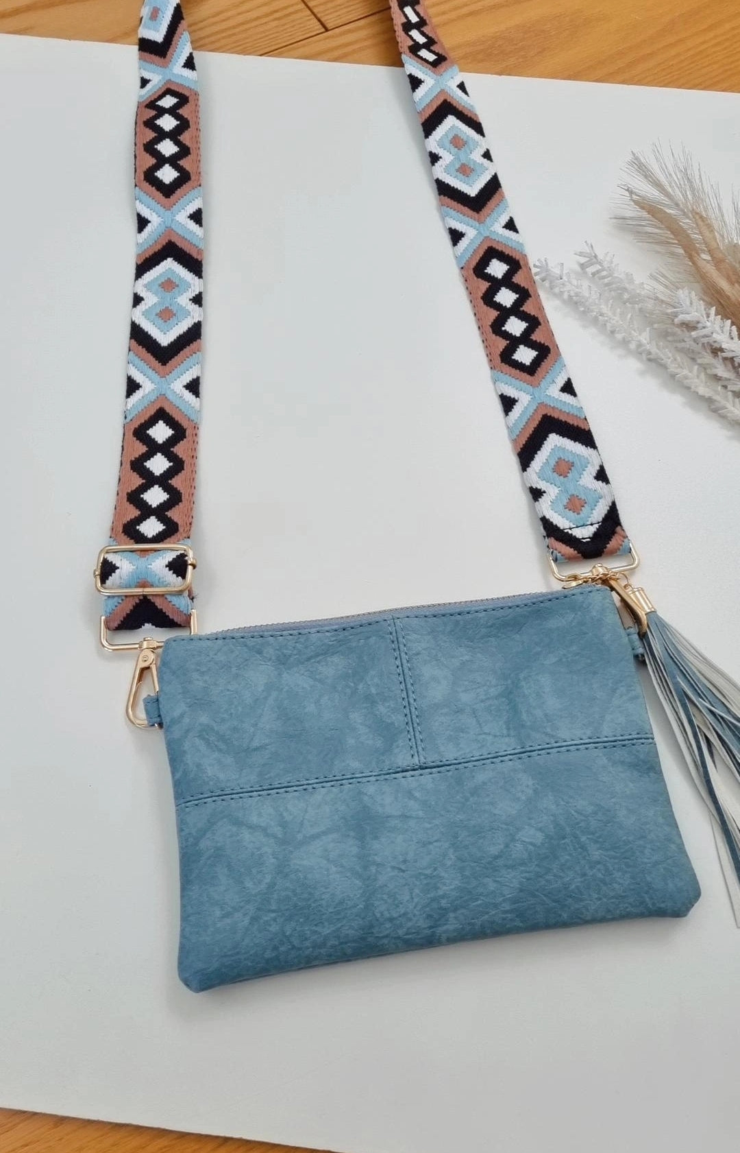 Crossbody Bag - Denim #1