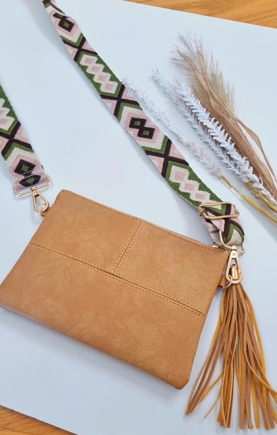 Crossbody Bag - Camel #1