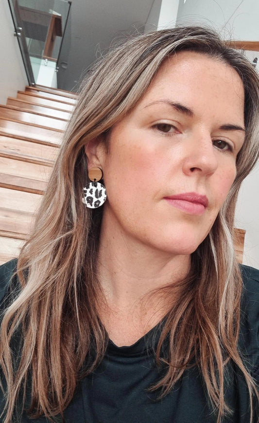 Small Animal Leather Dangles