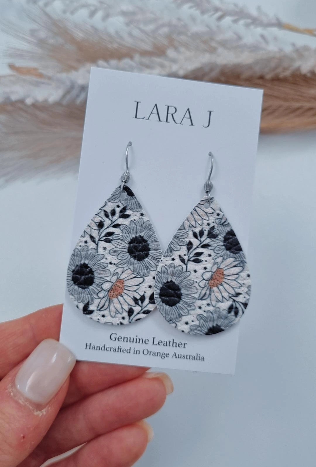 Betty Leather Earrings