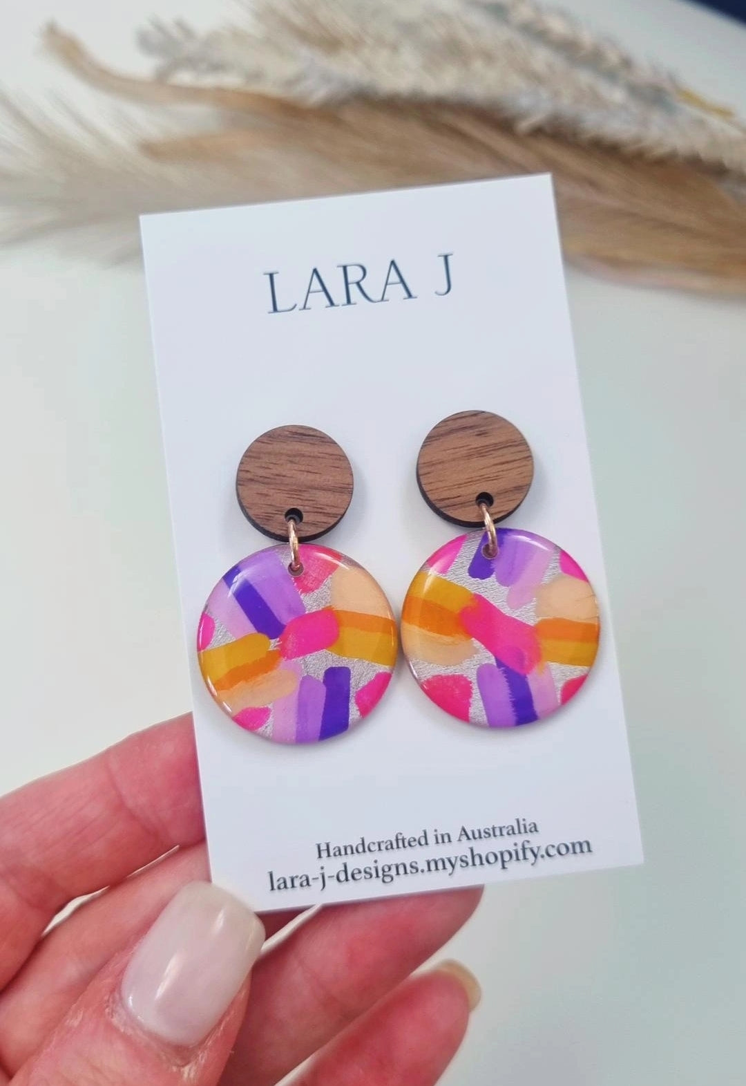 Petite Circle Dangle #29