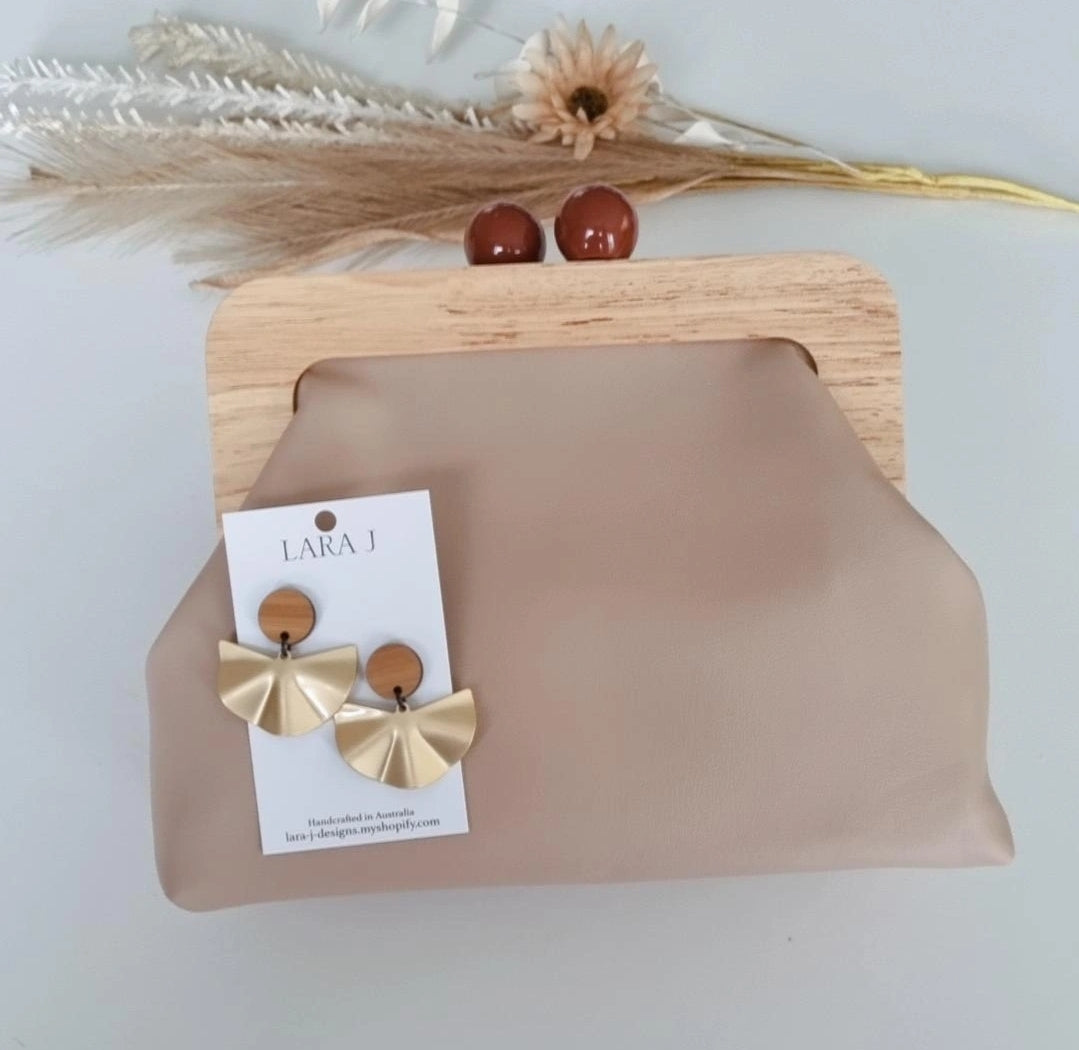 Timber Clutch Set - Stone #5