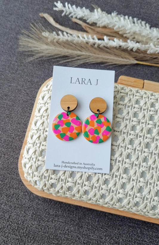 Woven Timber Clutch Set - Natural #3