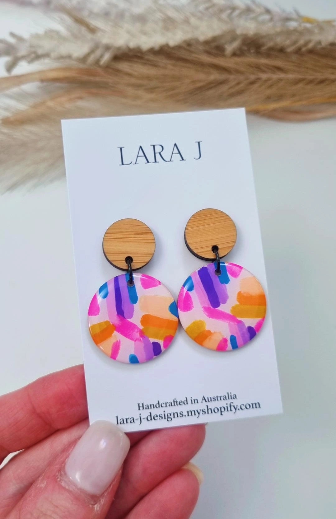 Petite Circle Dangle #36