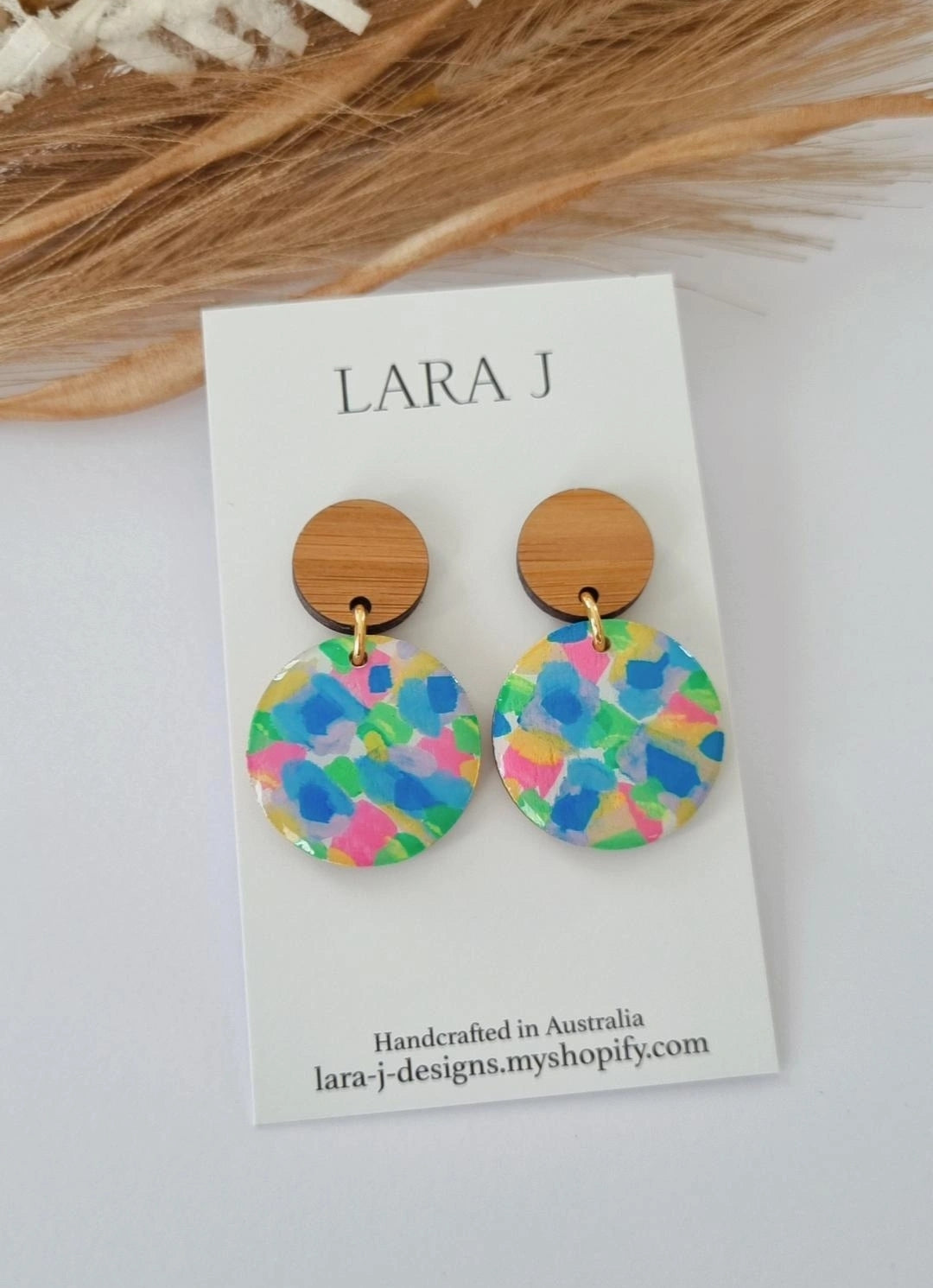 Petite Circle Dangle #11