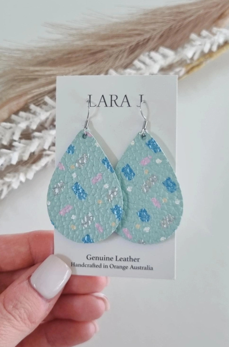 Lou Leather Earrings