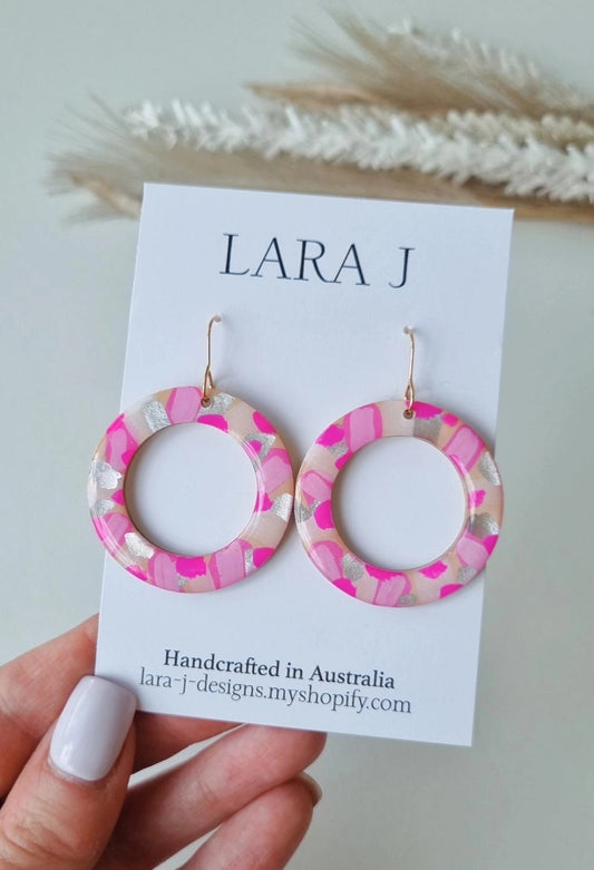 Sasha Hoop Dangle #3