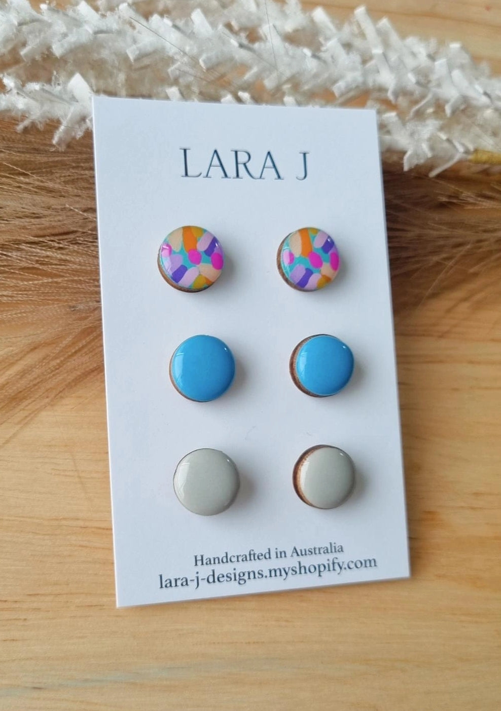 12mm Earring Trio #12