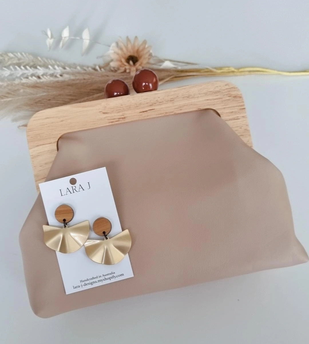 Timber Clutch Set - Stone #5