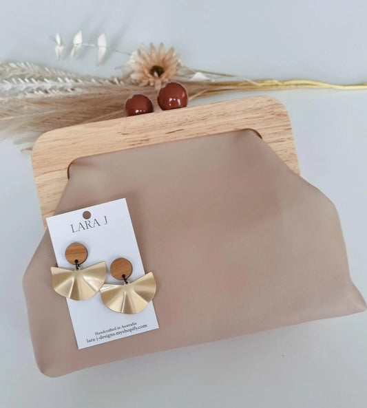 Timber Clutch Set - Stone #5