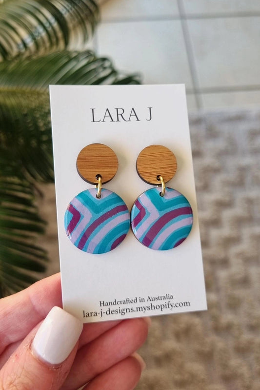 Petite Circle Dangle #39