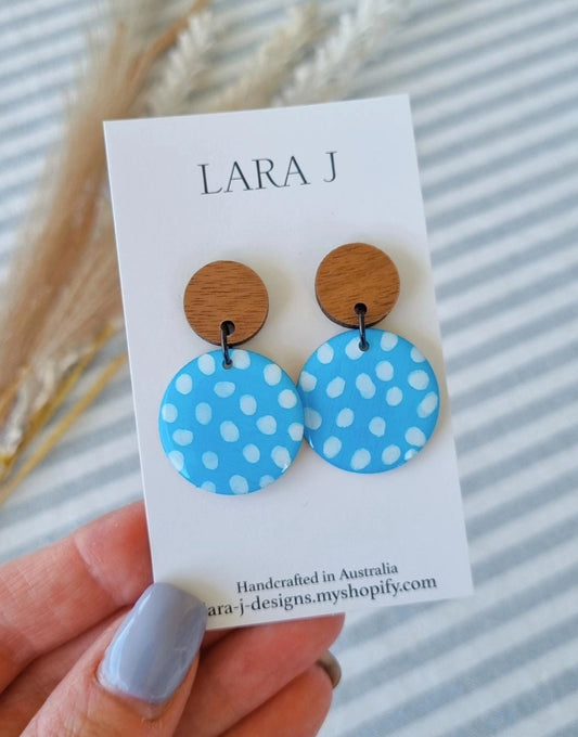 Petite Circle Dangle #11