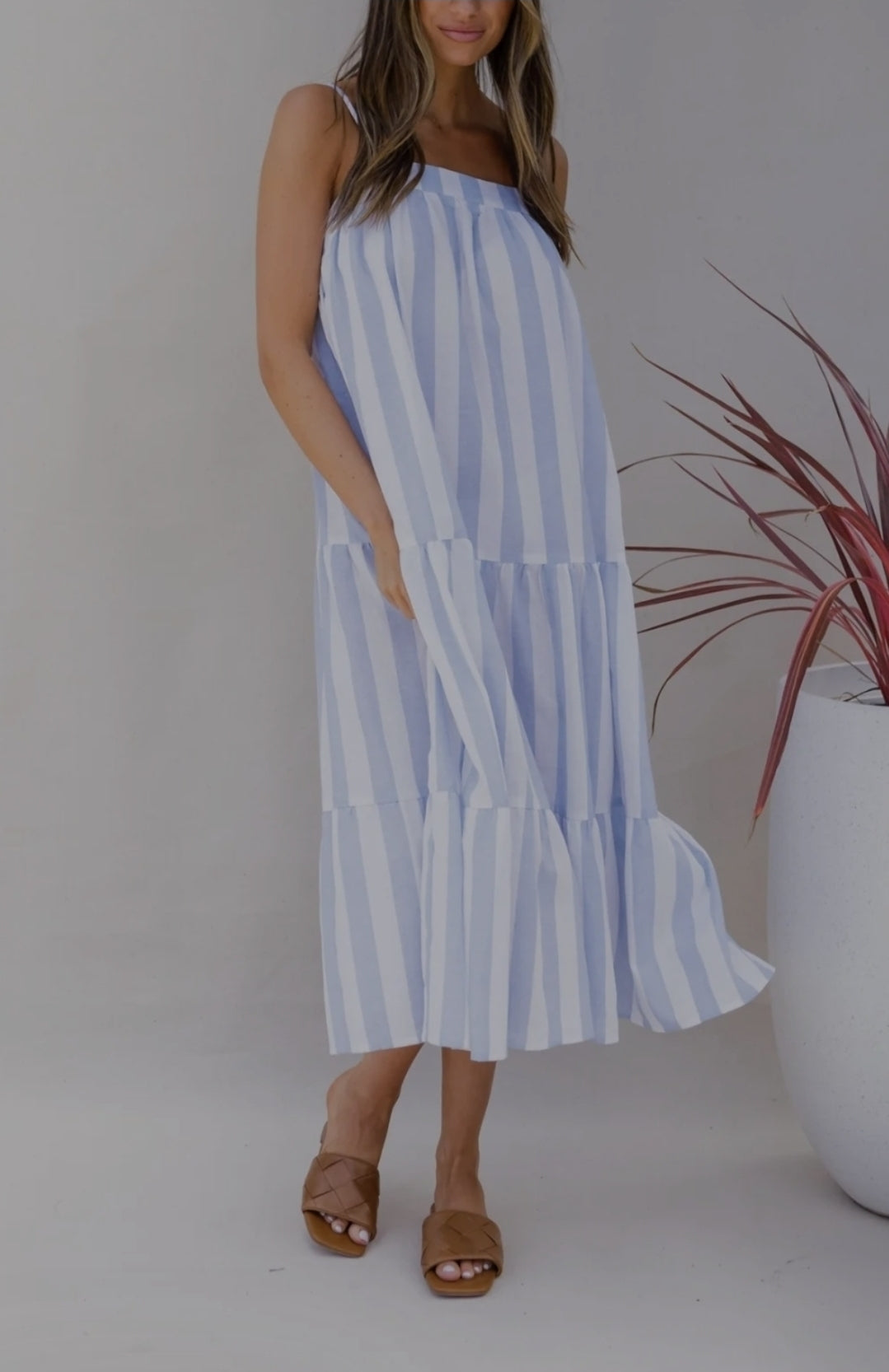 Mia Dress - Blue