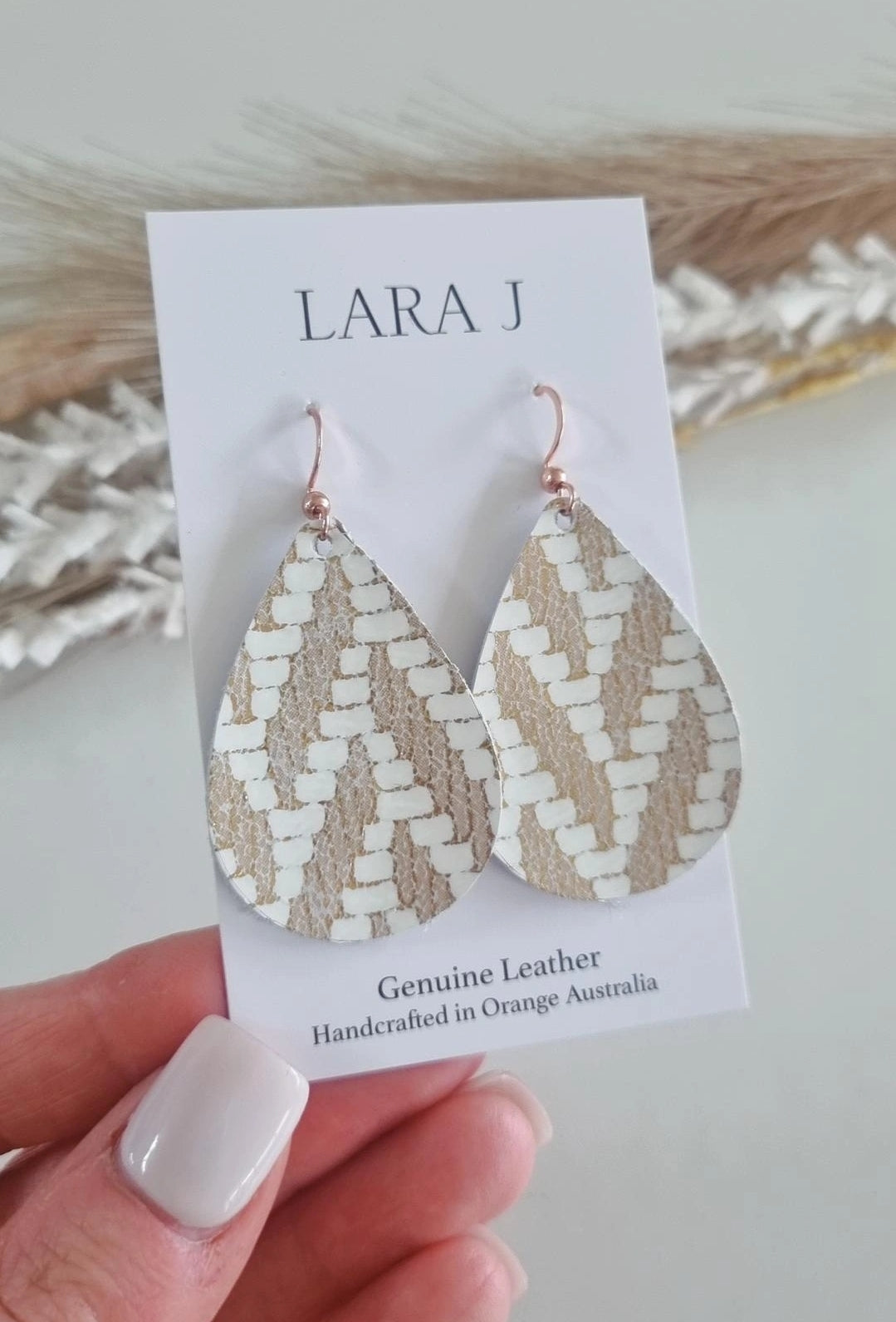 Eva Leather Earrings