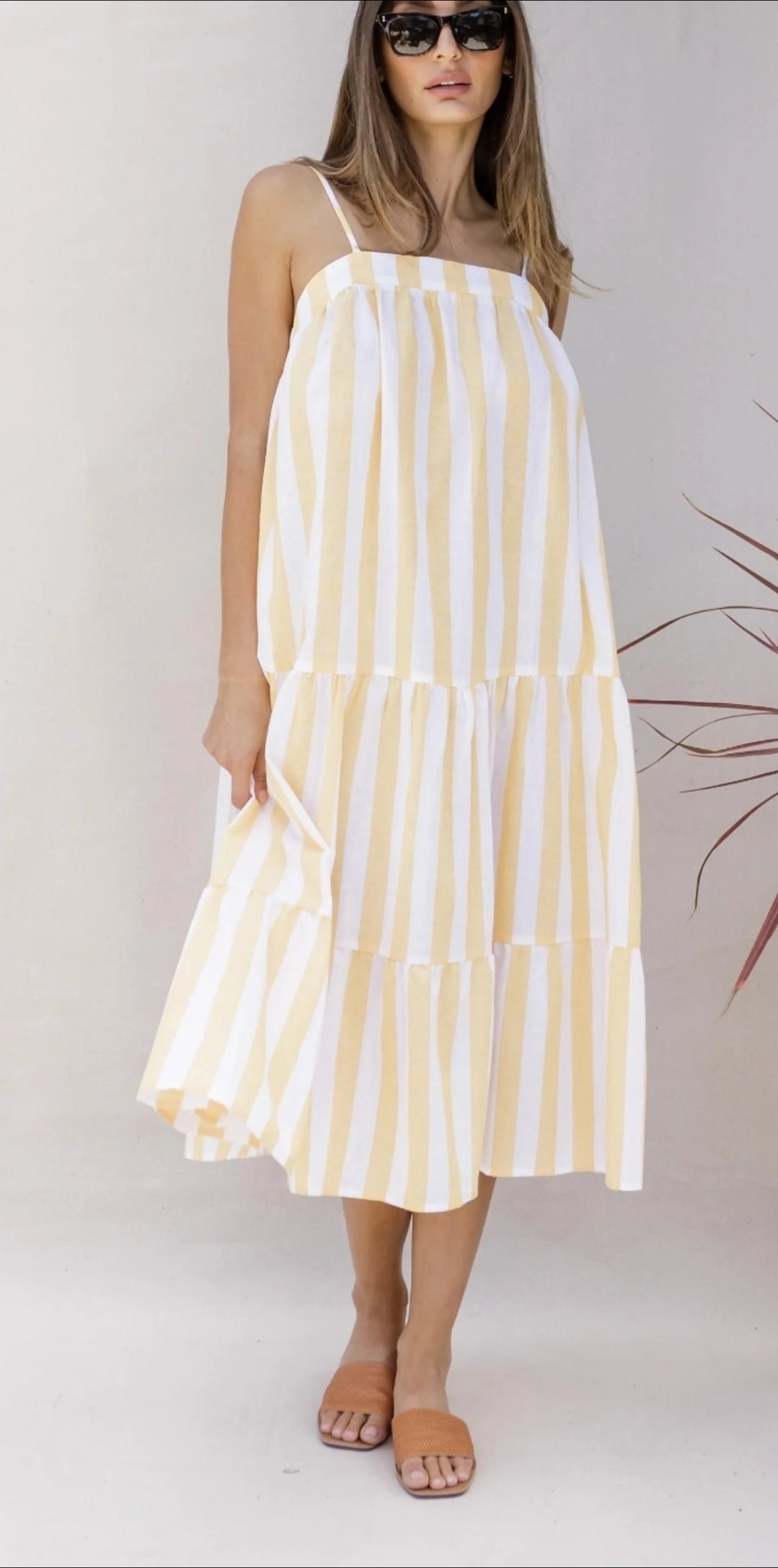 Mia Dress - Yellow