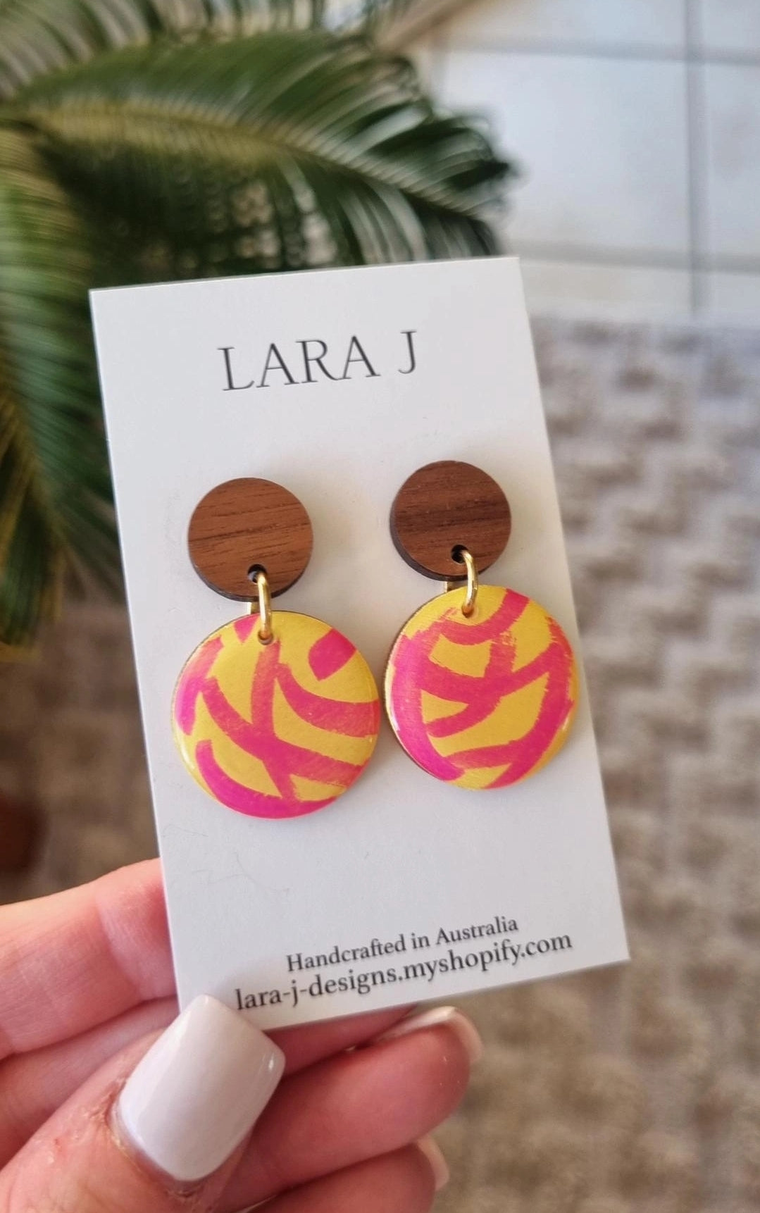 Petite Circle Dangle #48