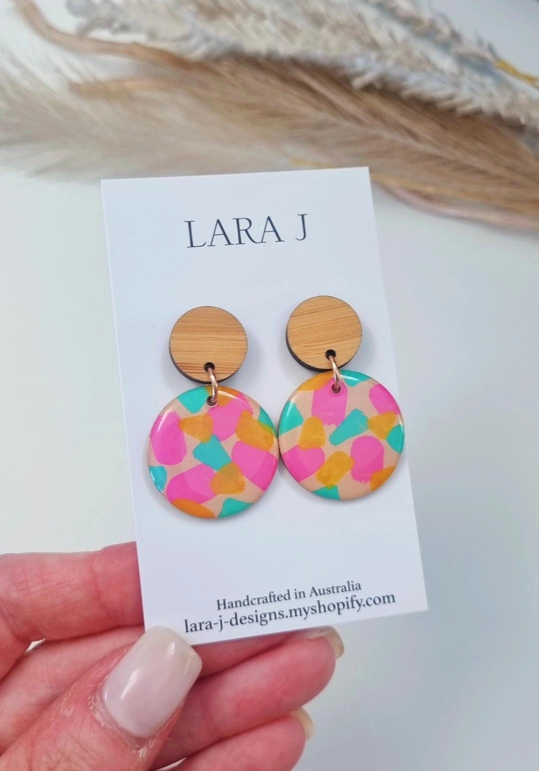 Petite Circle Dangle #31