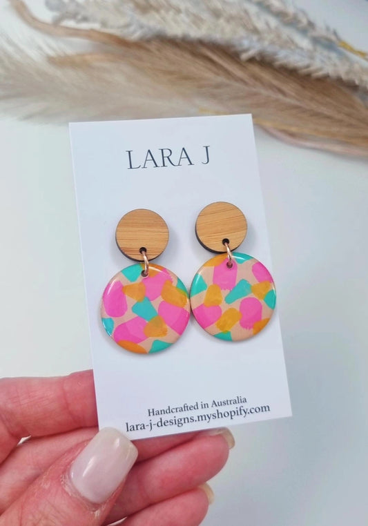 Petite Circle Dangle #31