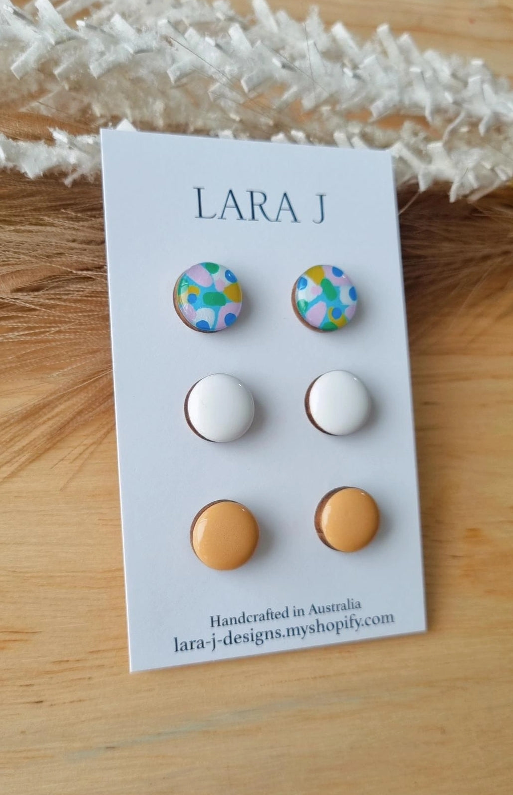 12mm Earring Trio #20