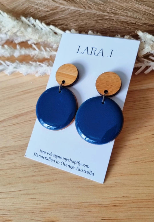 Resin Dangle - French Blue