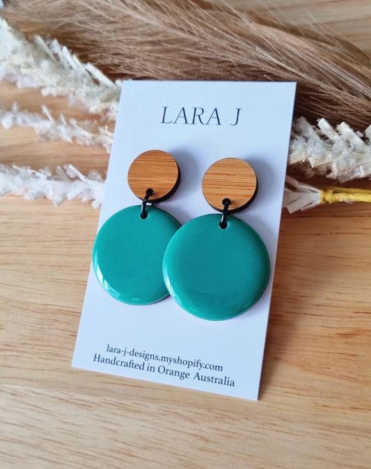Resin Dangle - Sage
