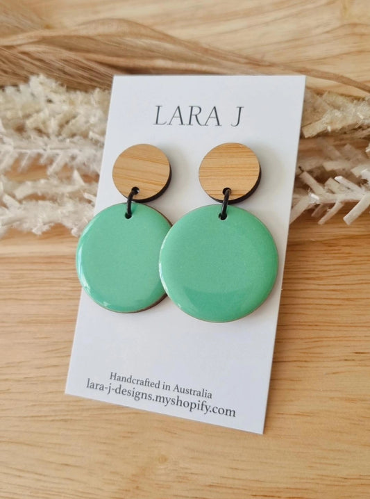Resin Dangle - Mint