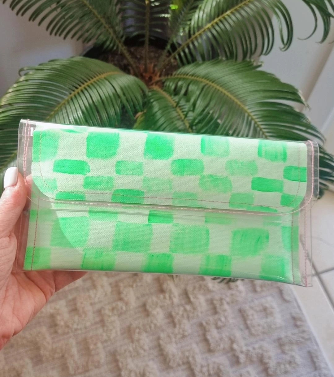 Small Handpainted Clutch #1