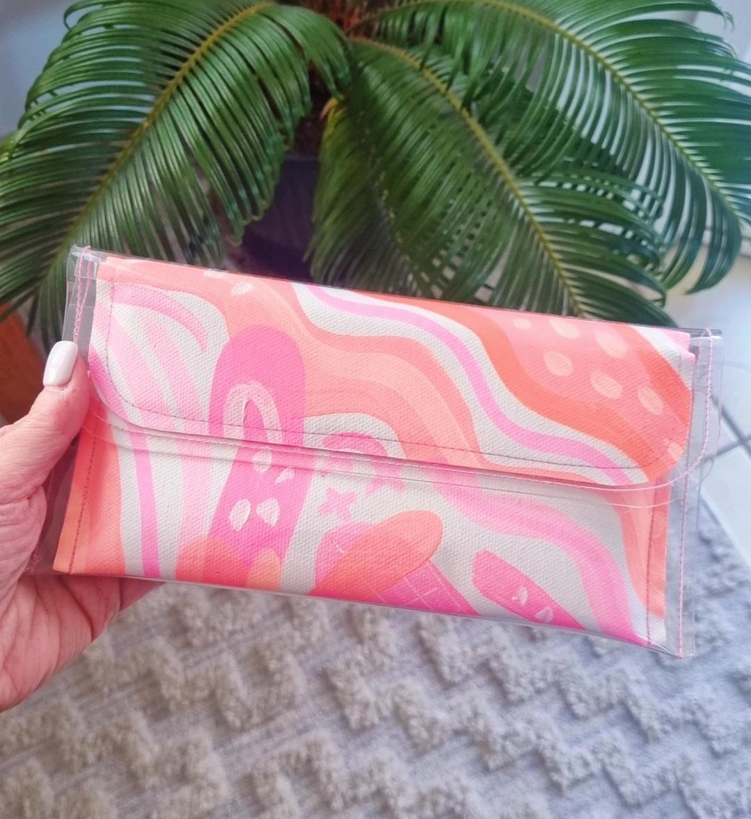 Small Handpainted Clutch #2