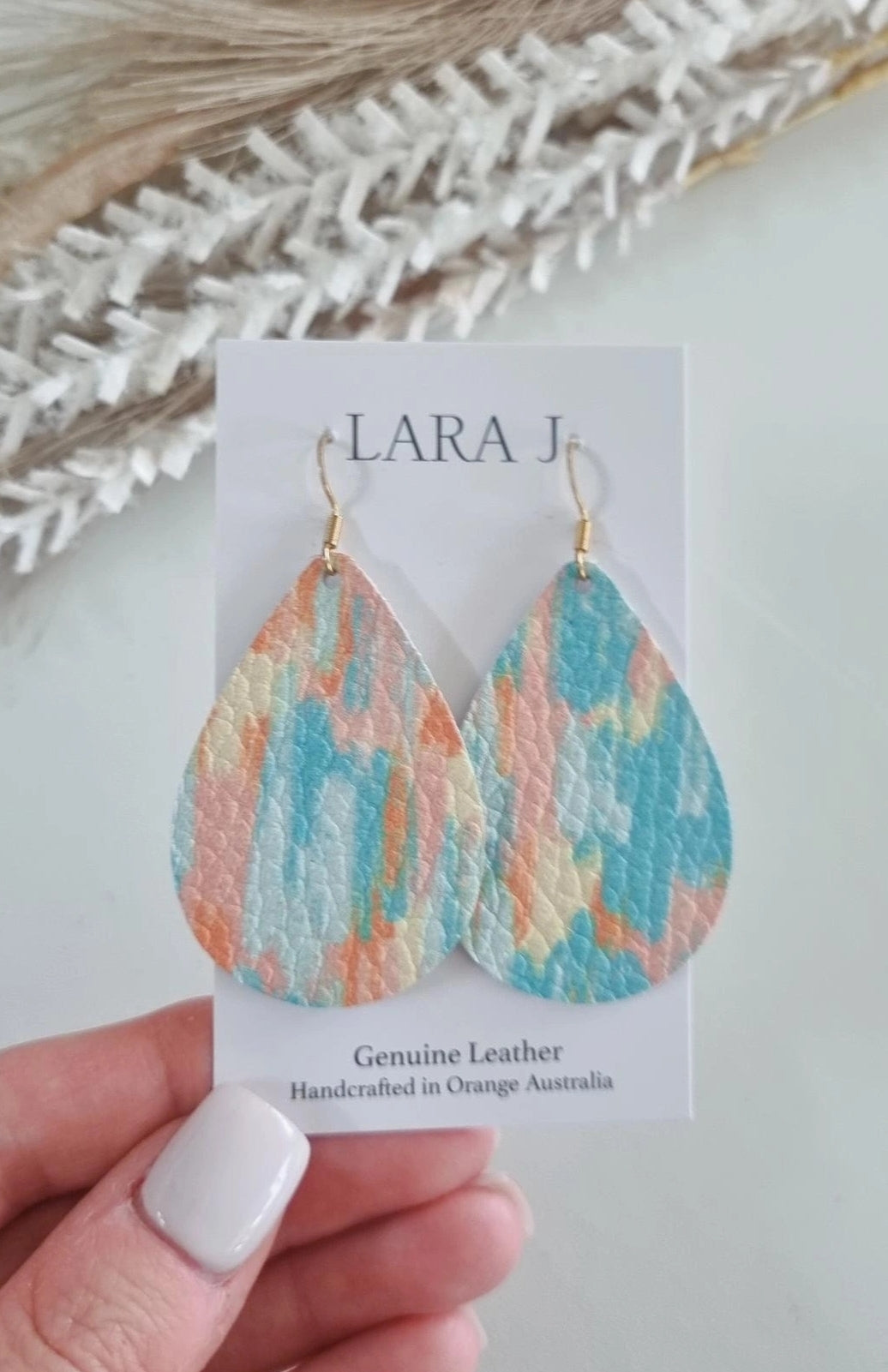 Belle Leather Earrings