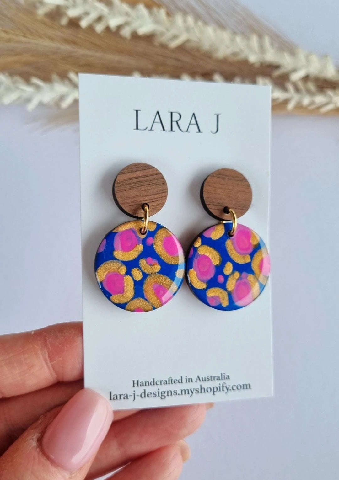 Petite Circle Dangle #8
