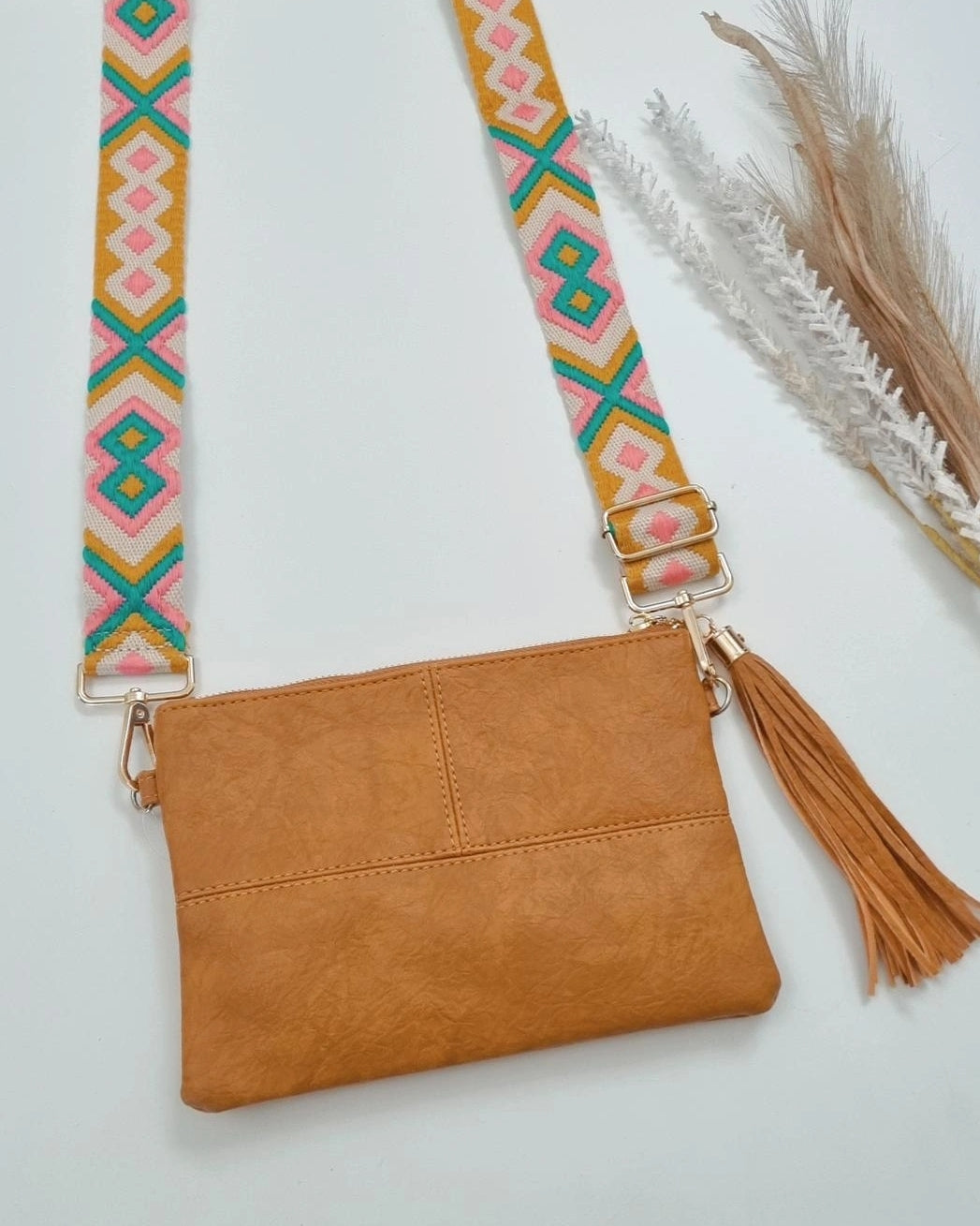 Crossbody Bag - Tan #1