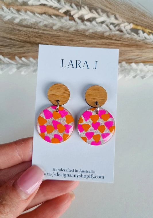 Petite Circle Dangle #68