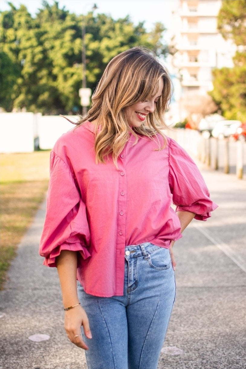Eloise Blouse - Pink