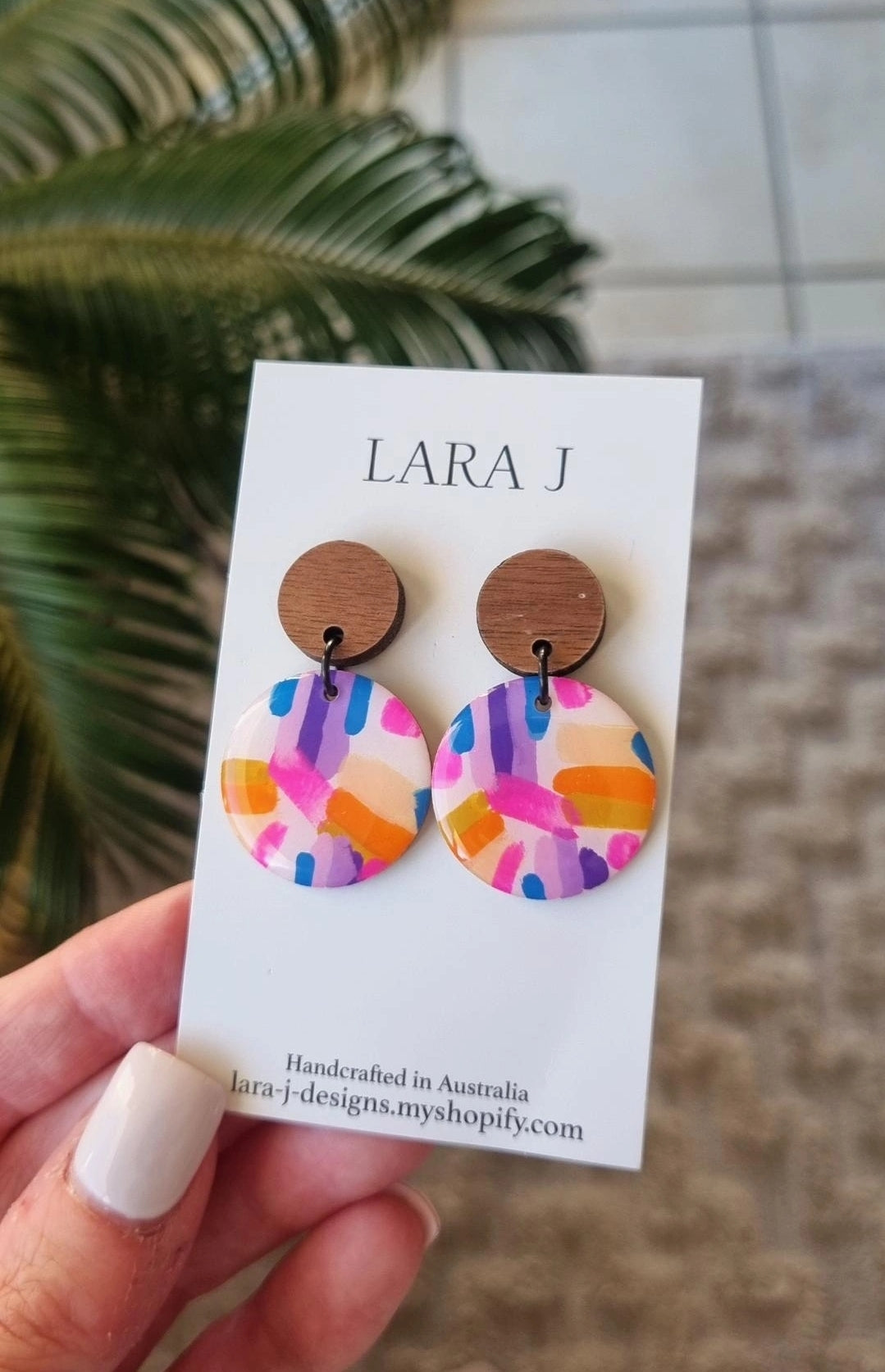 Petite Circle Dangle #40