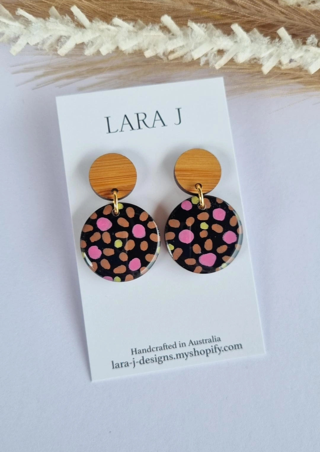 Petite Circle Dangle #10