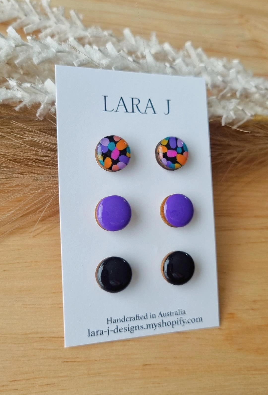 12mm Earring Trio #28