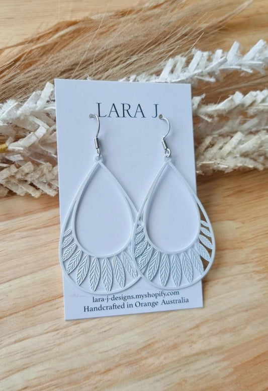 Gypsy Dangles - White
