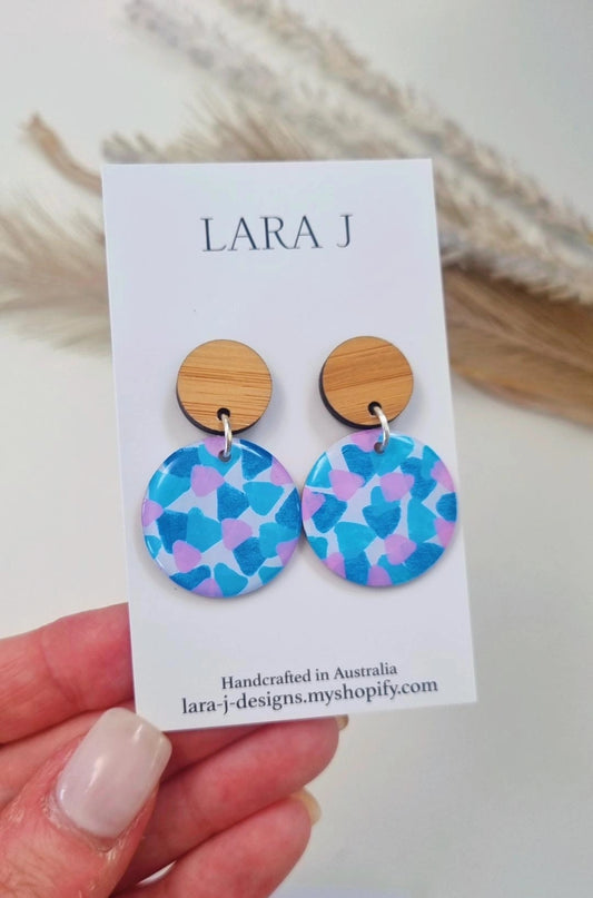 Petite Circle Dangle #35