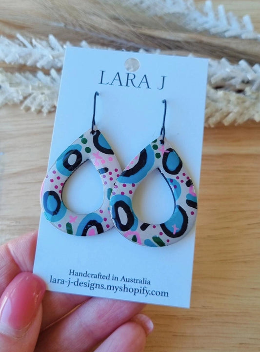 Resin Teardrop Dangle #3