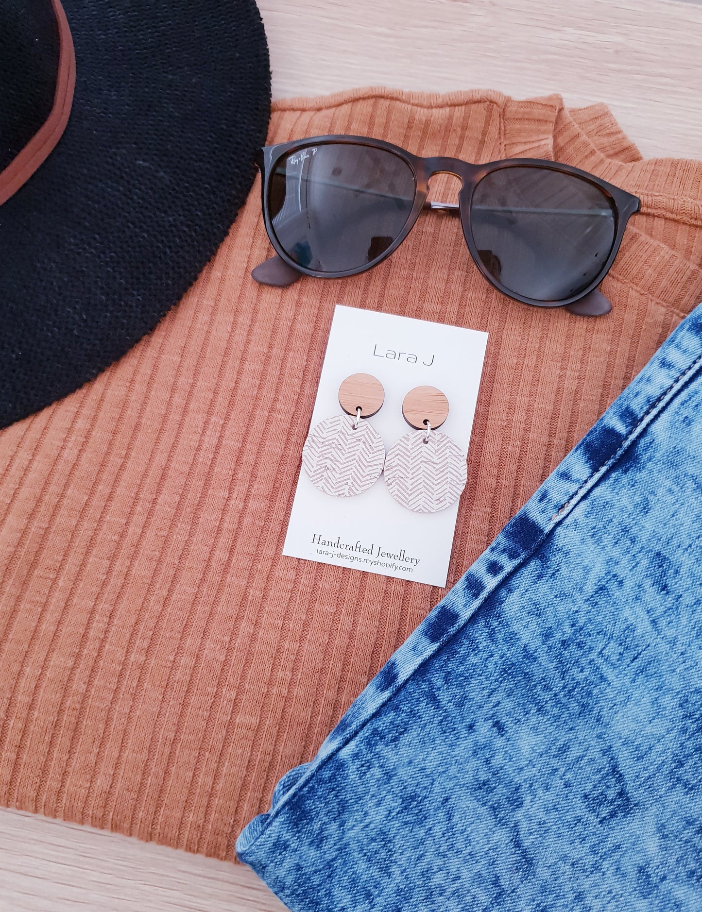 Small Indie Leather Dangles