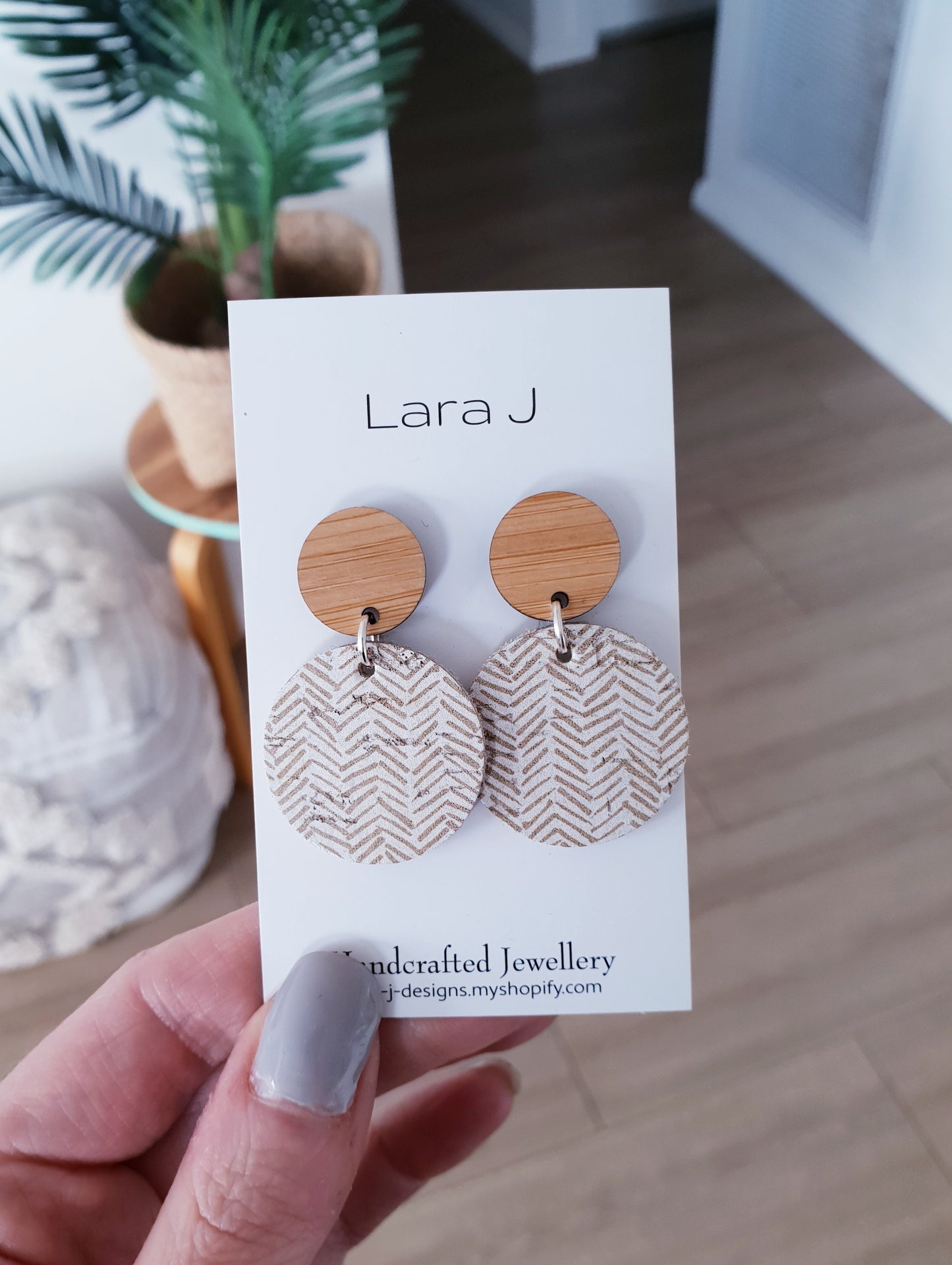 Small Indie Leather Dangles