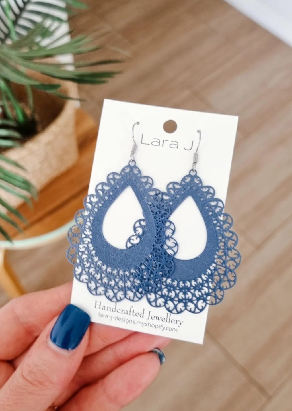 Indie Dangles - Dusty Blue