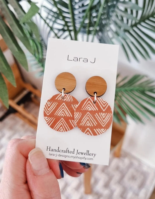 Small Cody Leather Dangles