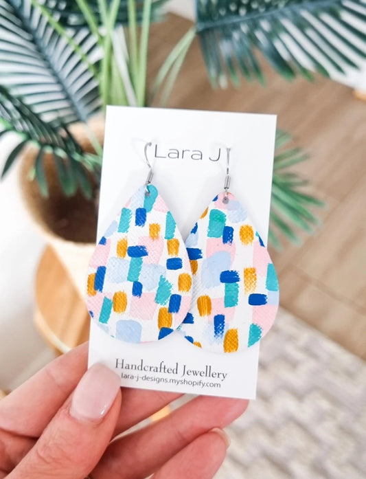 Lou Lou Leather Earrings