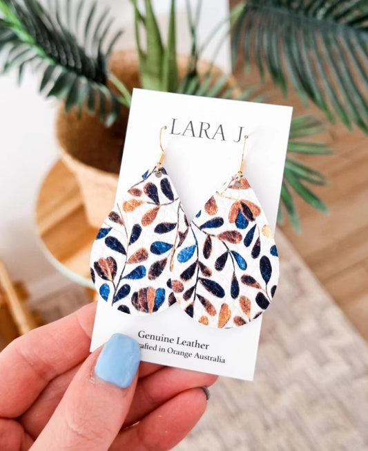 Eden Leather Earrings