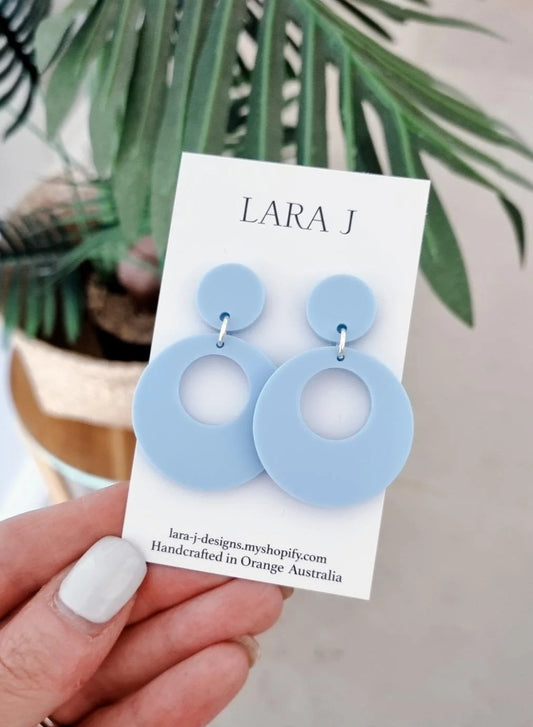 Loop Dangle - Powder Blue