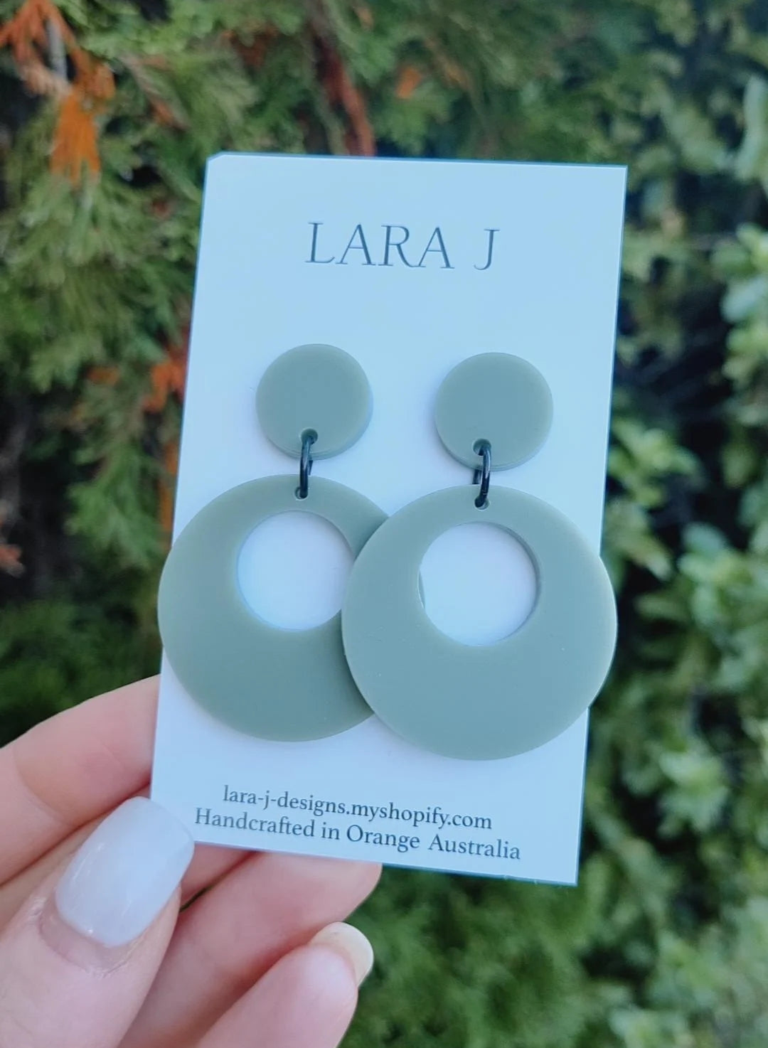 Loop Dangle - Olive